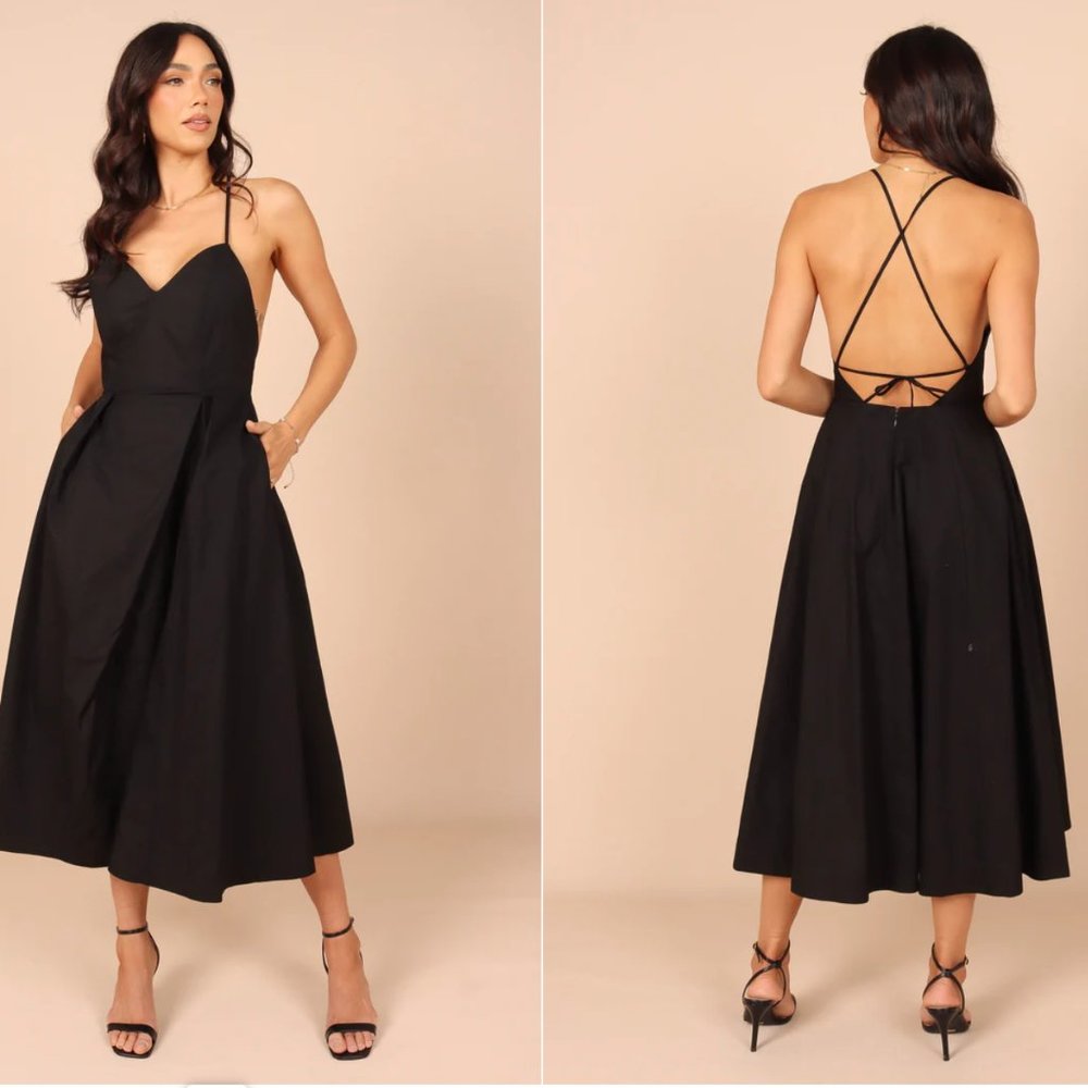 NWT Petal and Pup Stella Midi Dress